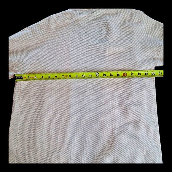 MEROKEETY Waffle Knit Cardigan Open Front Sweater Coat NWT Pockets Longline M - Picture 5 of 14